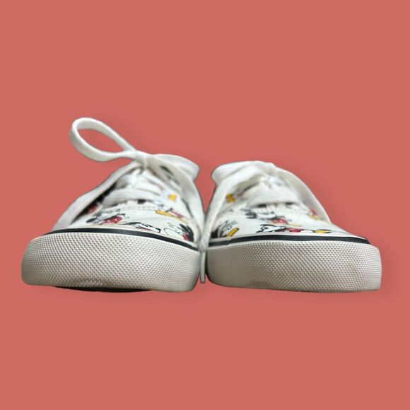 🐭 MICKEY MOUSE DISNEY CANVAS LACE UP SNEAKERS CHARACTER SIZE EU 38 US 7.5 - Picture 4 of 12